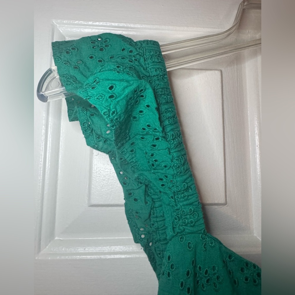 NWT The Drop Tulsi ruffle sleeve eyelet maxi dress. - Picture 9 of 15